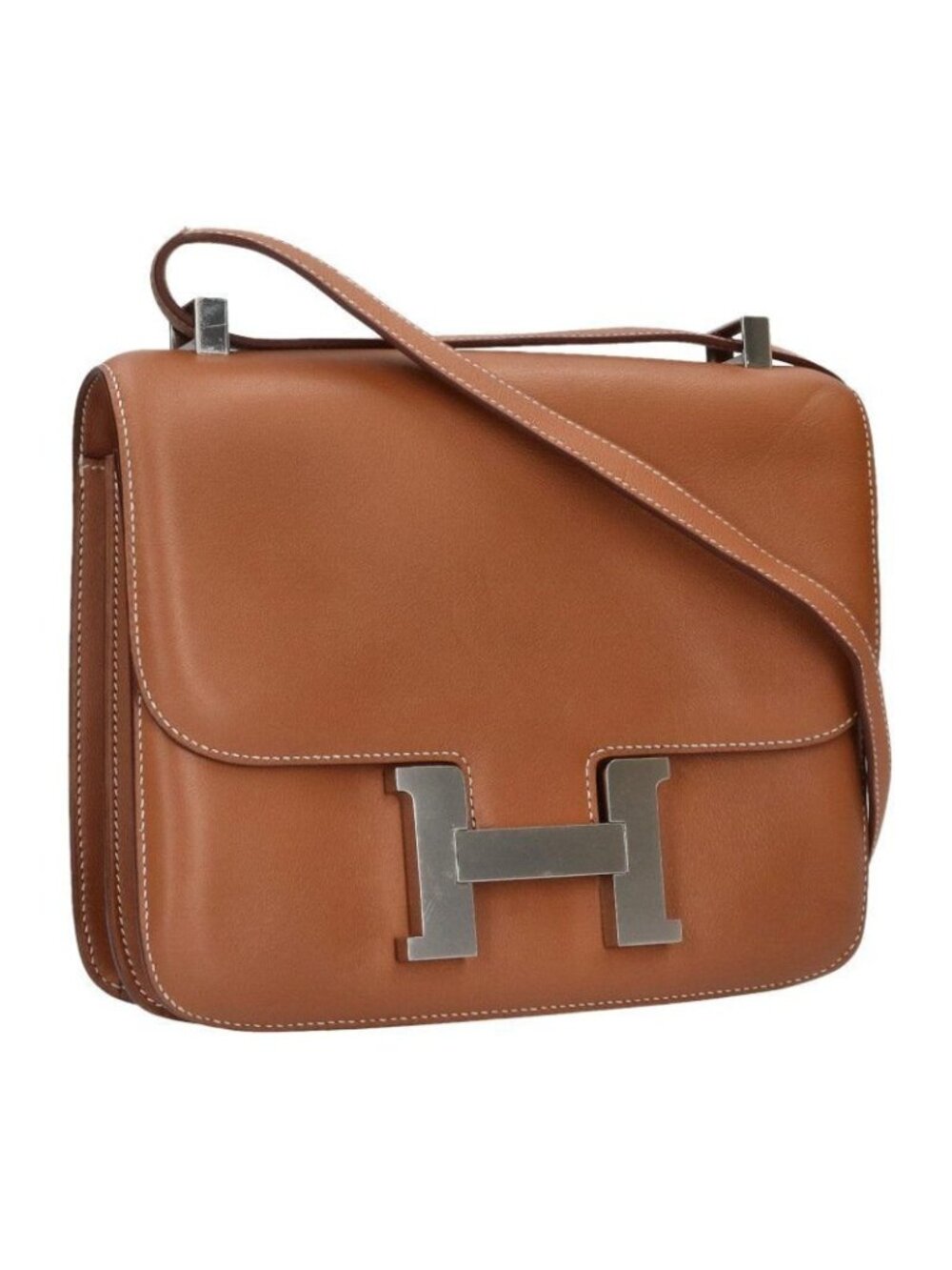 Hermes Constance 23 Tadelakt Shoulder Bag